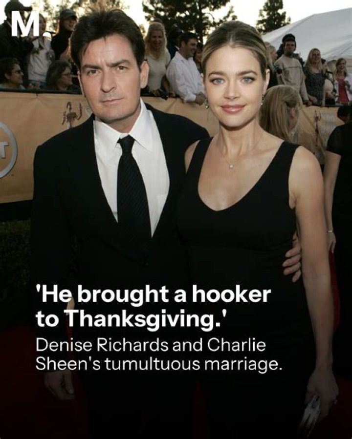 Denise Richards: Why She Can Now ‘Laugh’ About Charlie Sheen Bringing A Hooker To Thanksgiving