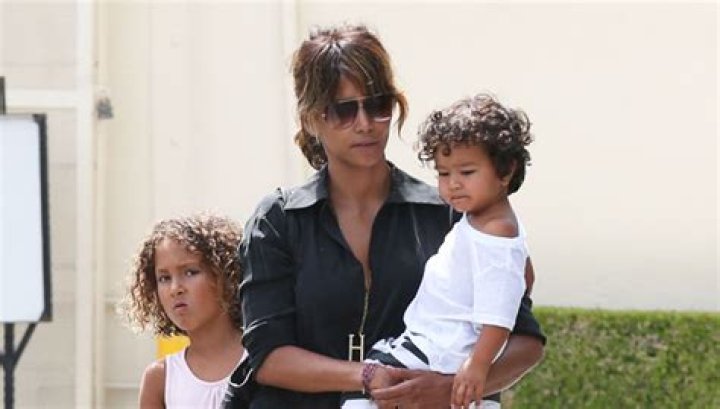Halle Berry, 51, Shows Off Insanely Toned Arms While Cozying Up To Her 2 Kids In Rare Family Shot