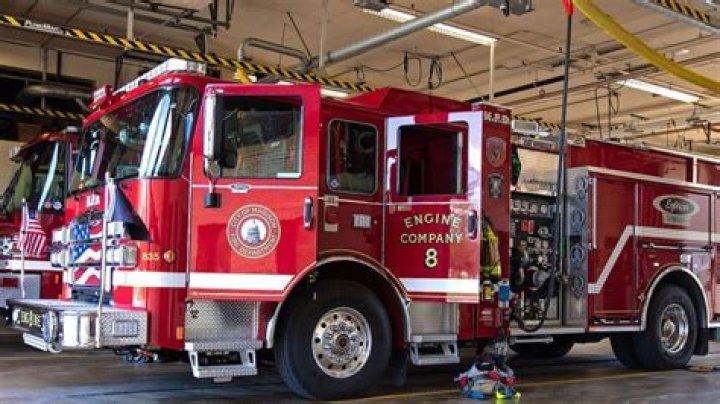 Kanye West Picks Up His Kids In A Fire Truck – Hollywood Life