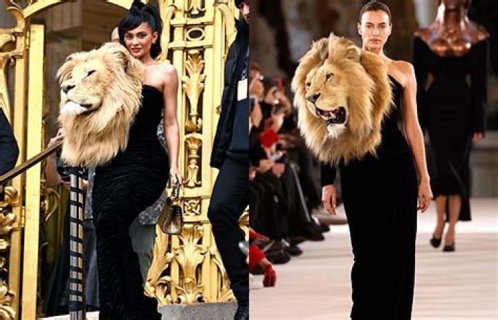 Kylie Jenner & Irina Shayk Wear Lion’s Head Dress To Same Event – Hollywood Life